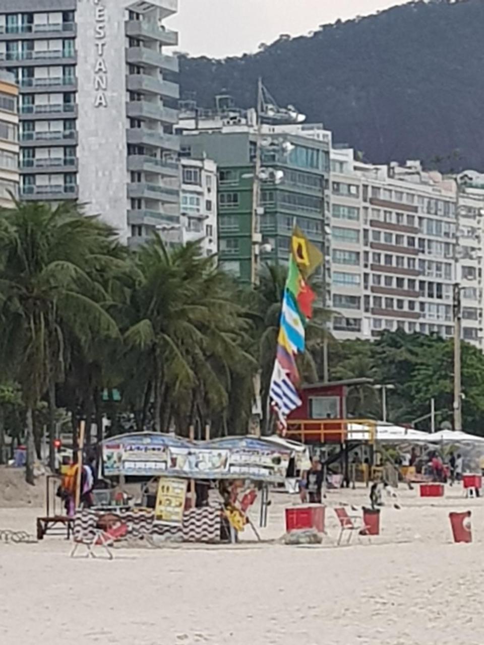 Copacabana Beach Rio de Janeiro Dış mekan fotoğraf